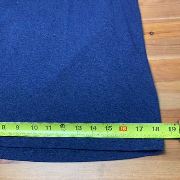 Denver Hayes Navy Blue, Soft 95% Cotton, 5% Spandex, Fitted T shirt - Picture 5 of 7